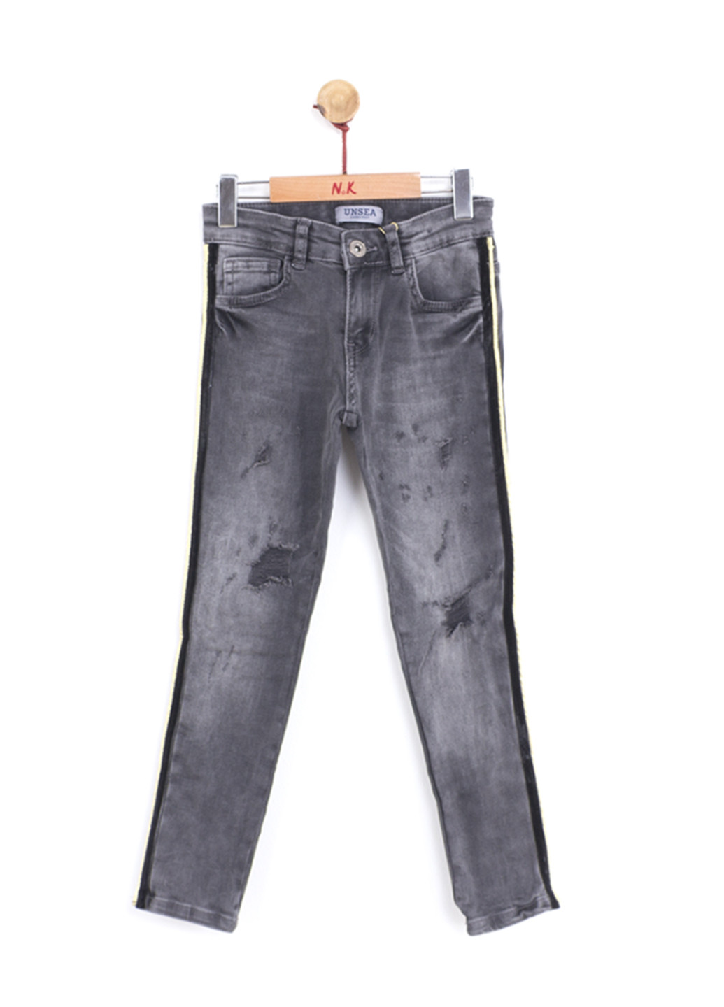 Серые демисезонные джинсы NK Unsea