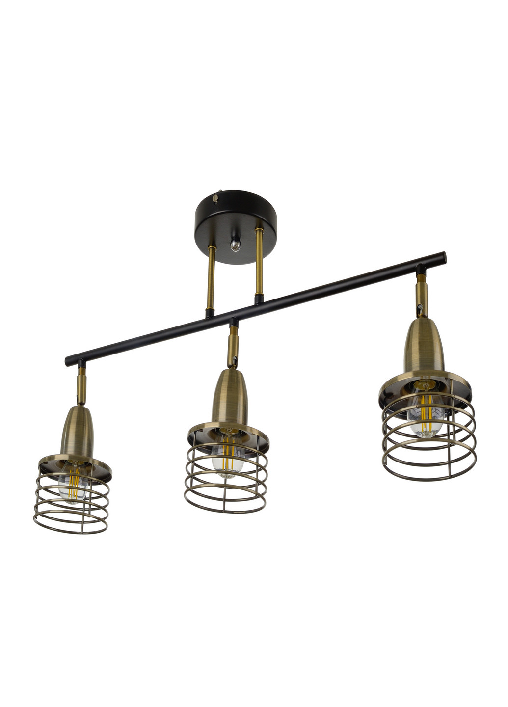 Светильник спот HTL-212/3 E27 AB/CH Brille (193196068)