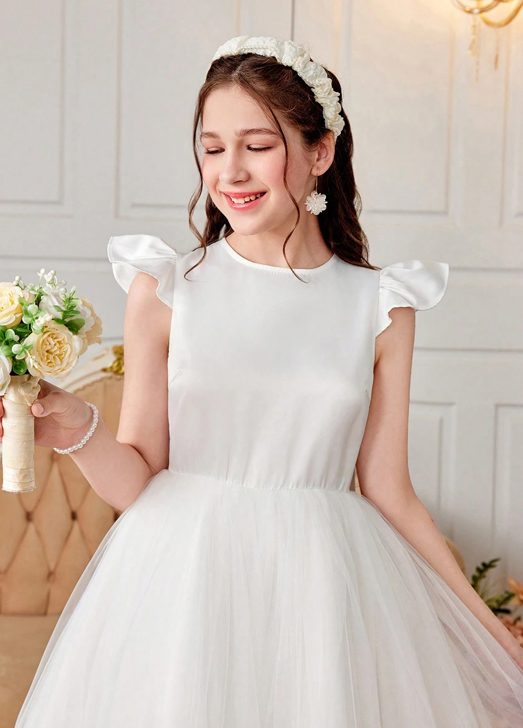 Біла сукня SHEIN (325263865)