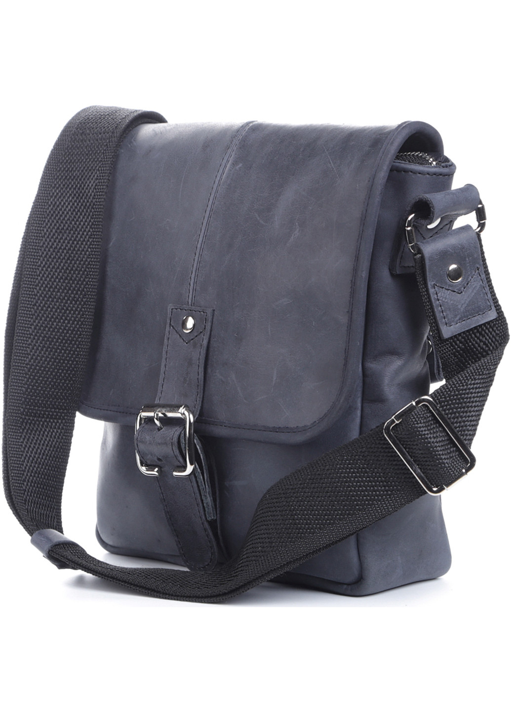 Мужская кожаная сумка 22х23х7 см Shvigel (252131605)