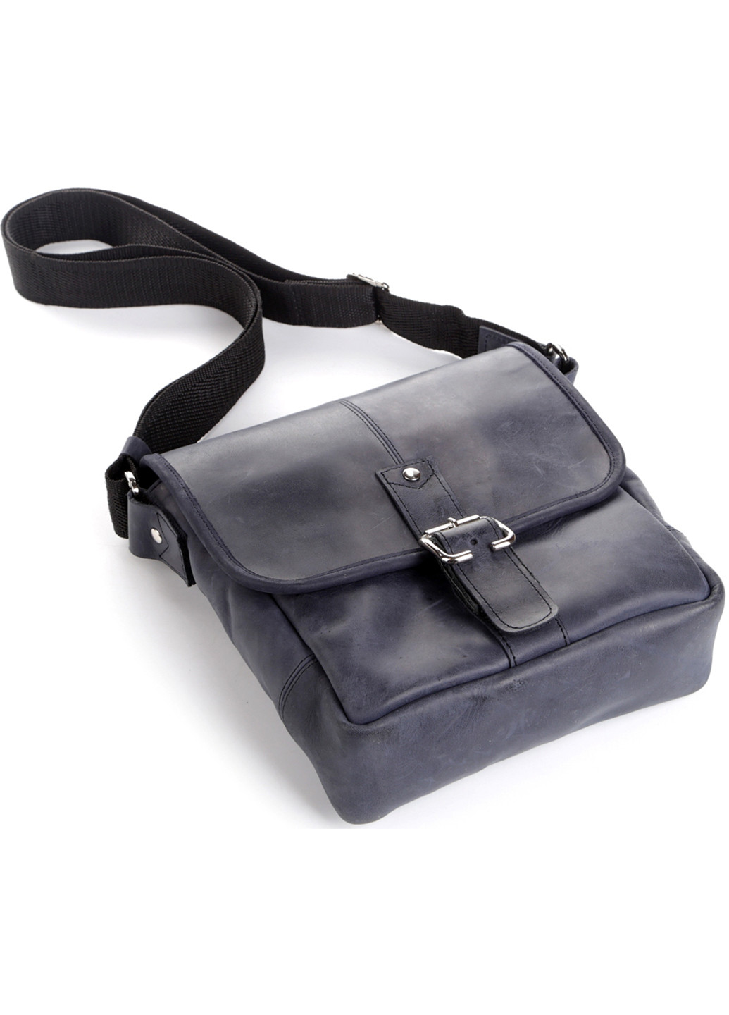 Мужская кожаная сумка 22х23х7 см Shvigel (252131605)