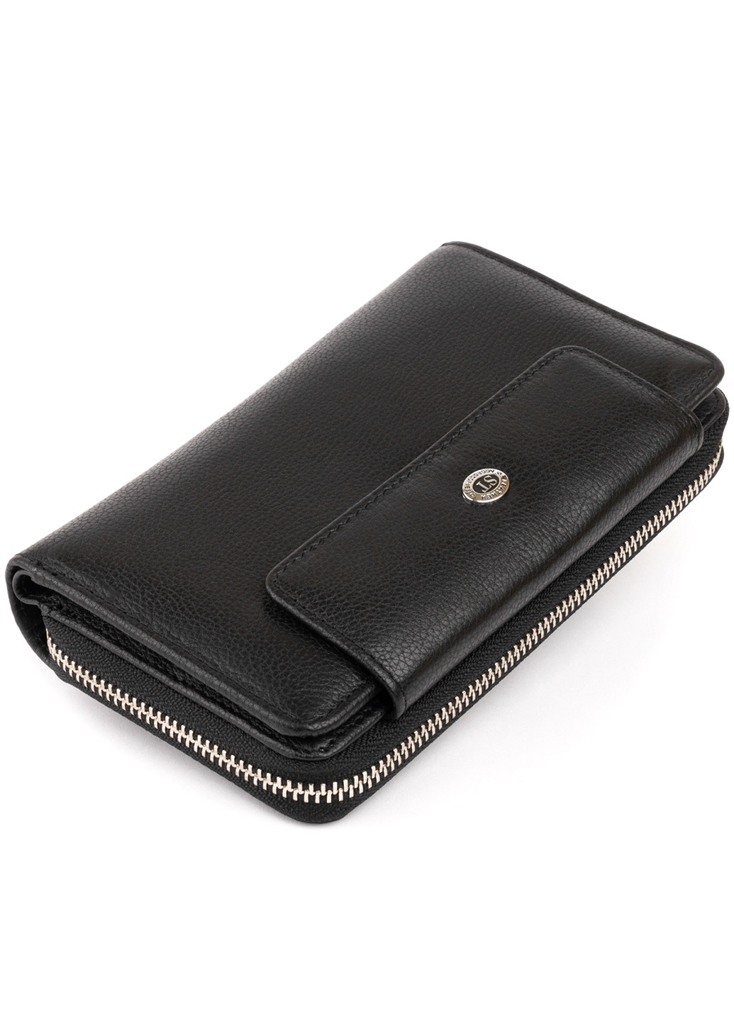Жіночий шкіряний гаманець 19х9,5х2,5 см st leather (229460282)