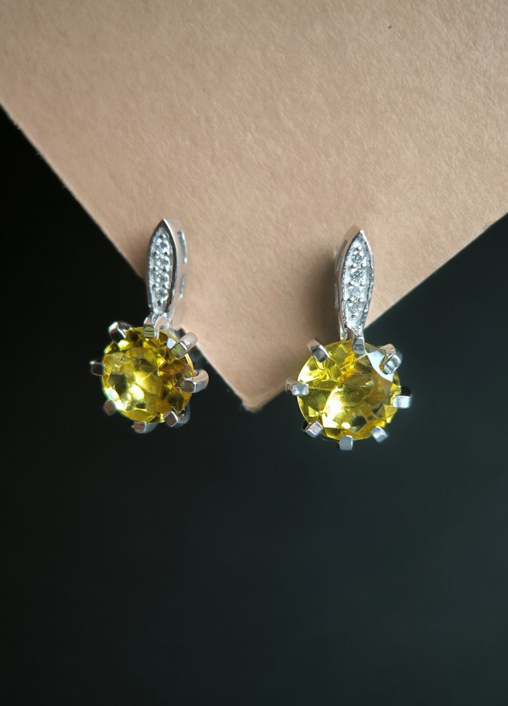 Серьги Silver Flame (353782445)