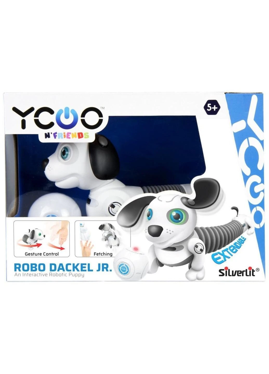 Інтерактивна іграшка робот-собака DACKEL JUNIOR (88578) Silverlit (254068144)