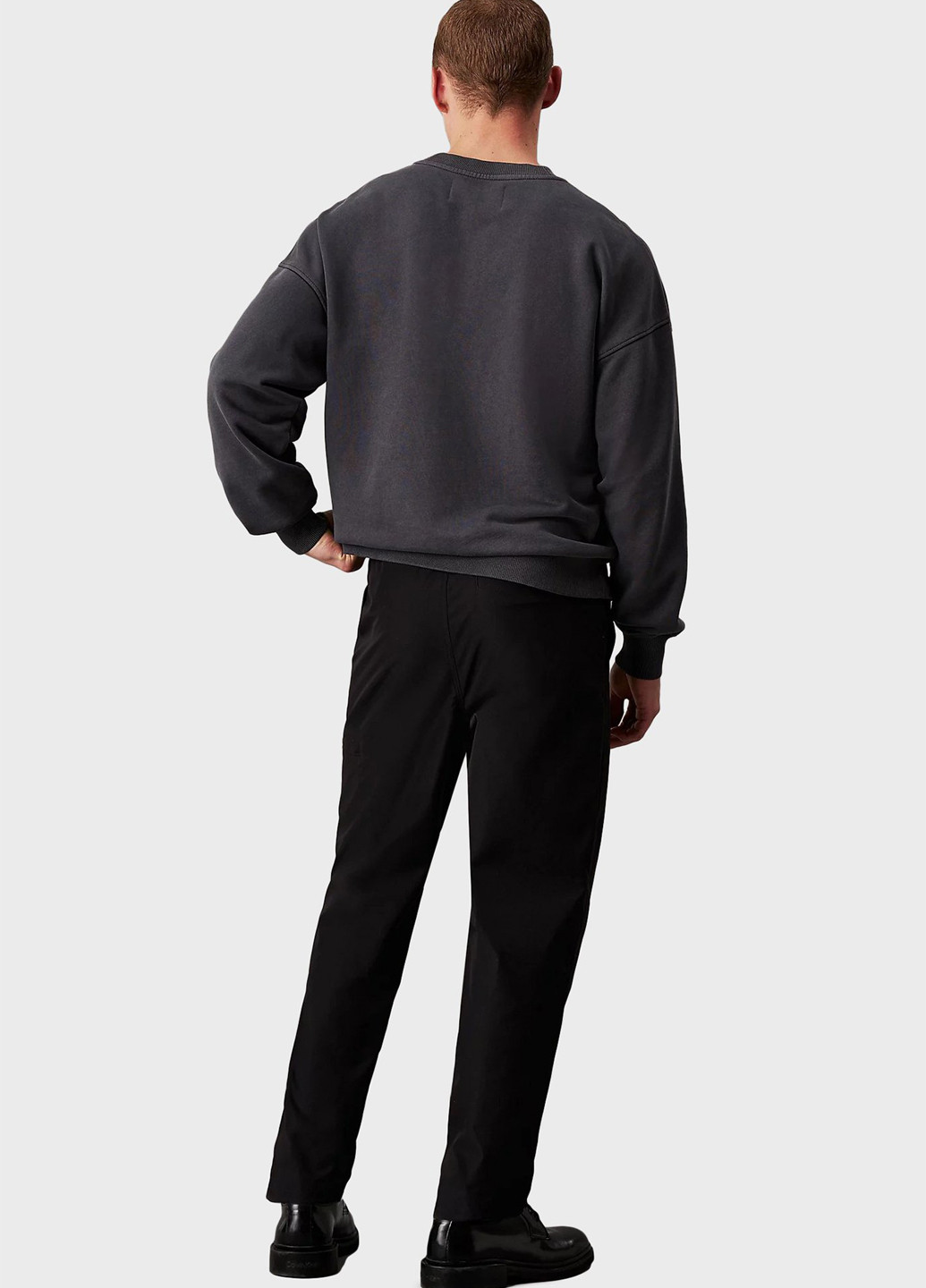 Черные классические, кэжуал демисезонные классические брюки Calvin Klein Jeans