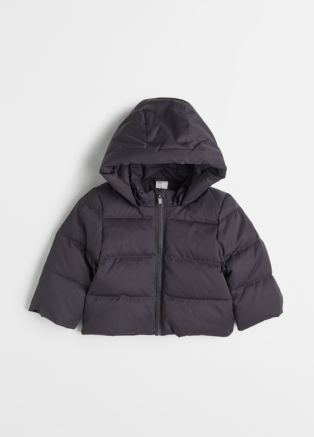 Темно-серый зимний Пуховик H&M