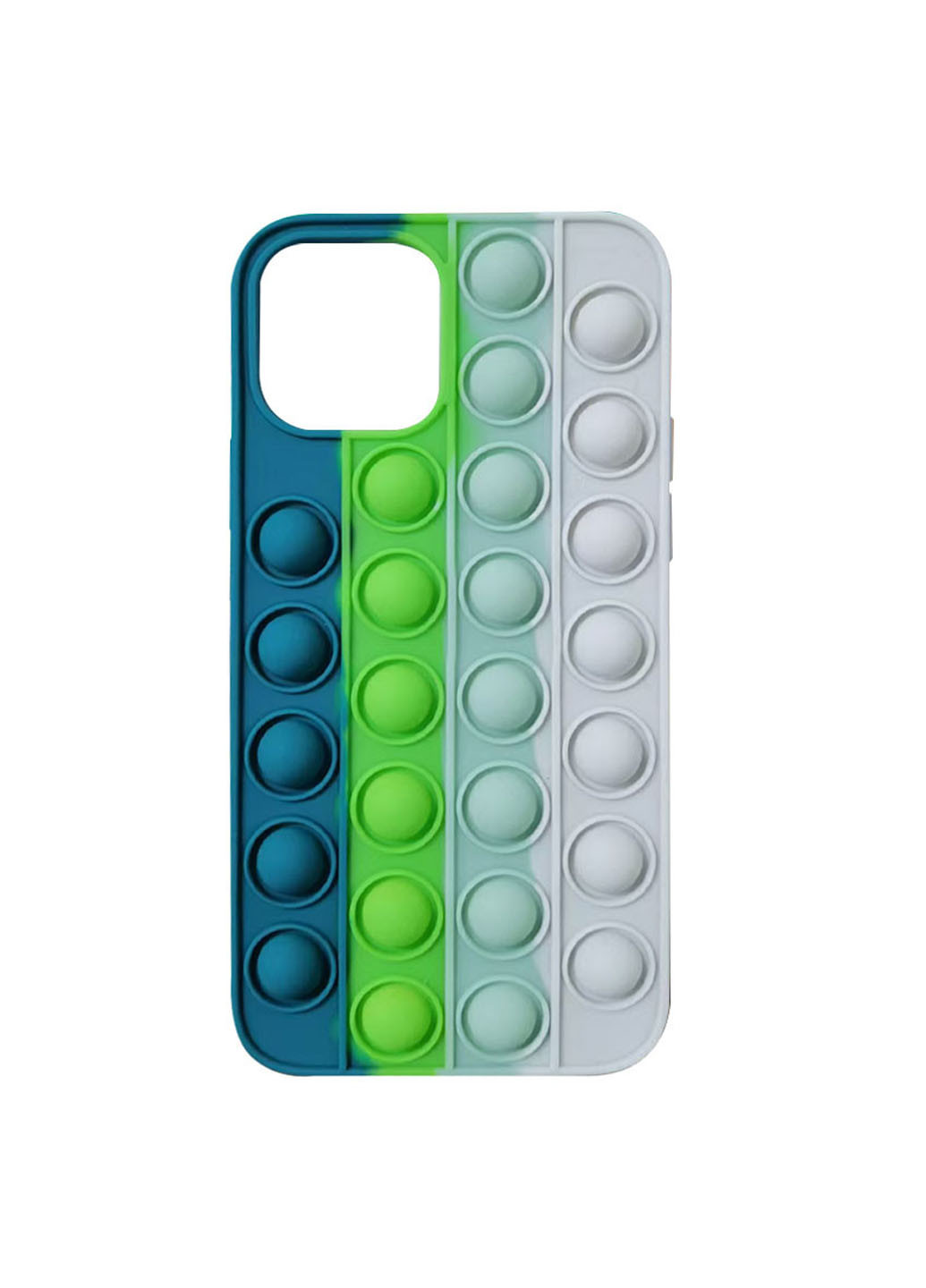 Чехол силиконовый Pop-it Case для iPhone 11 Pro Max зеленый Dark Green ARM (239228656)