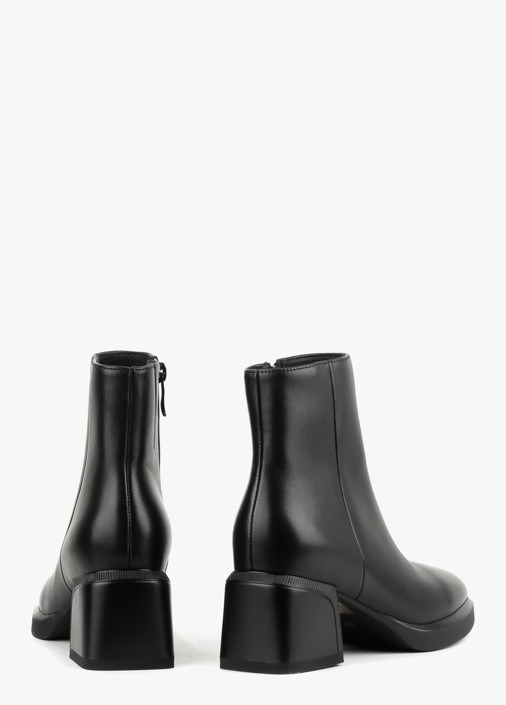 Черные демисезонная ботильоны Le'BERDES