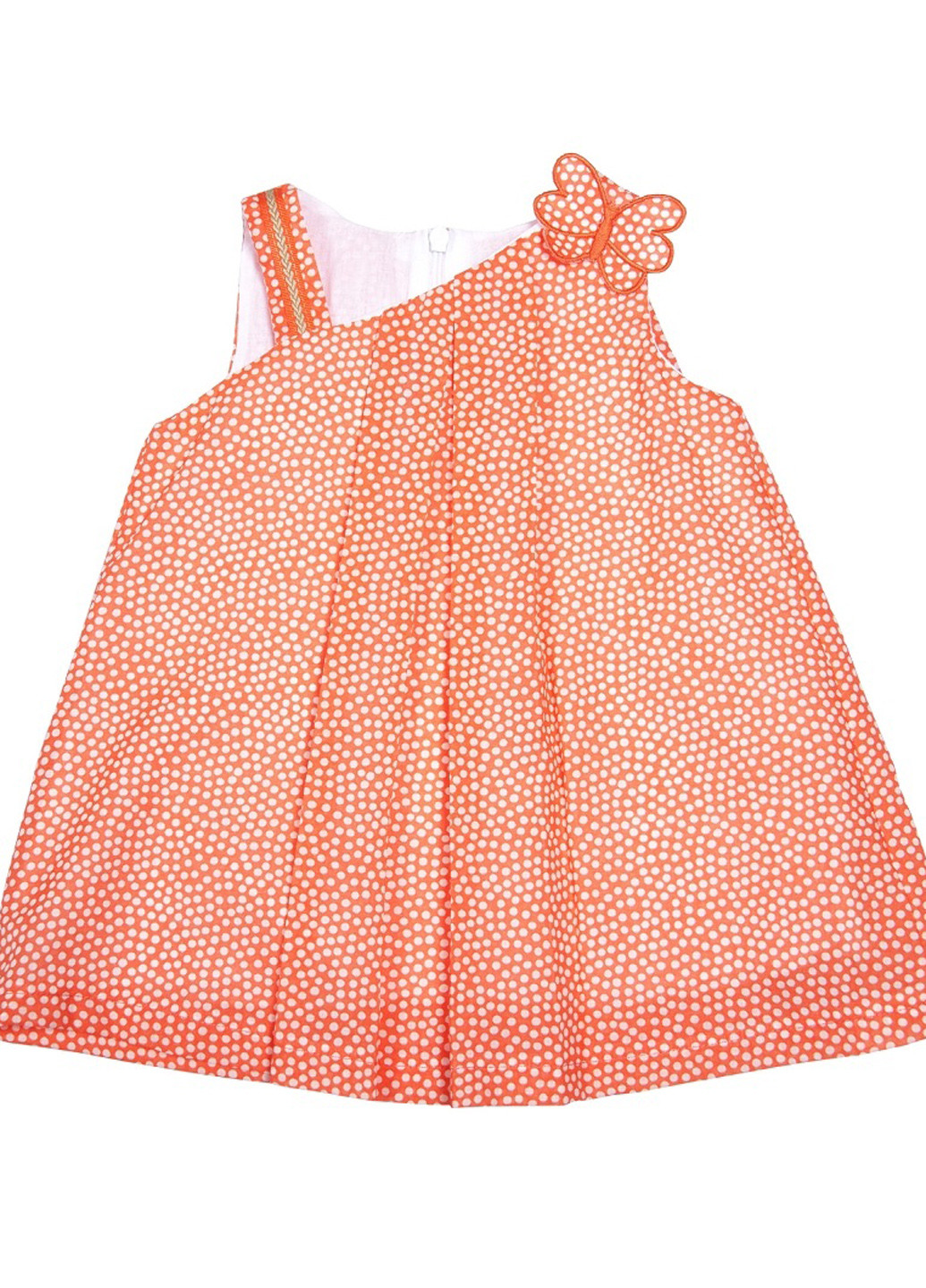 Оранжевое платье Girandola (40167912)