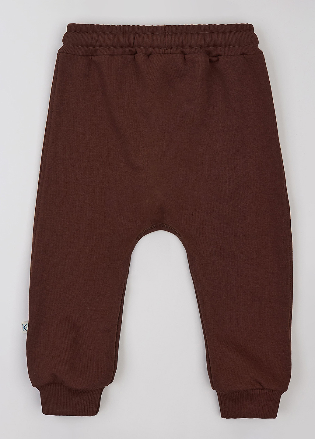 Коричневые спортивные демисезонные джоггеры брюки KRAKO