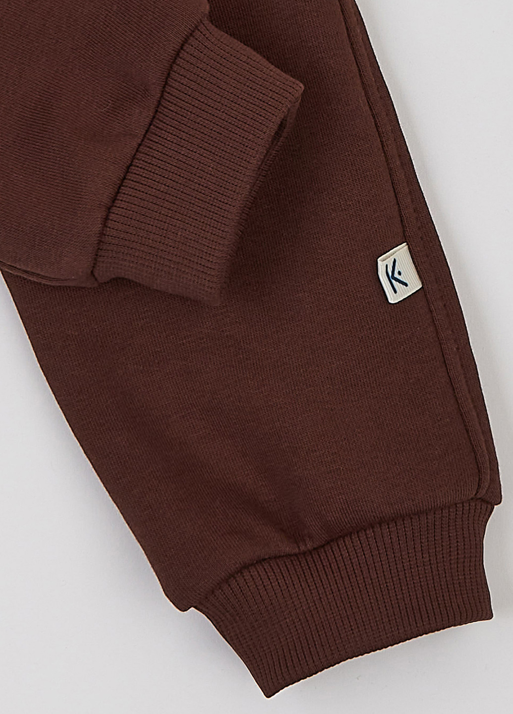 Коричневые спортивные демисезонные джоггеры брюки KRAKO