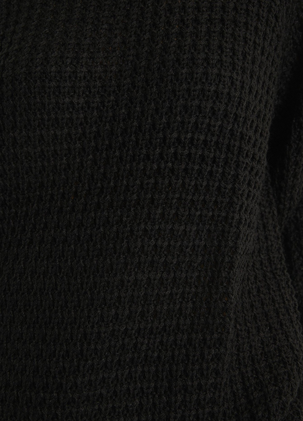 Чорний демісезонний светр джемпер NA-KD