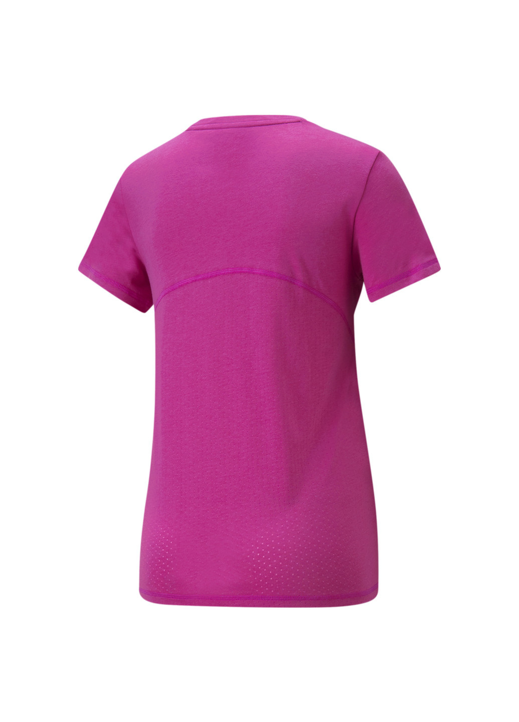 Футболка Logo Short Sleeve Women's Training Tee Puma однотонна рожева спортивна бавовна, поліестер, віскоза
