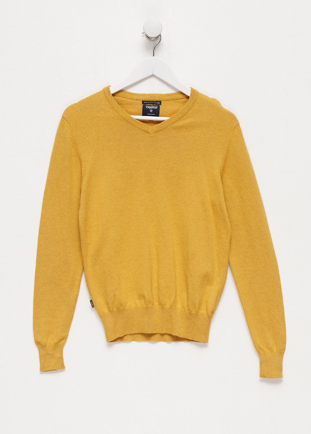 Желтый демисезонный пуловер пуловер Terranova