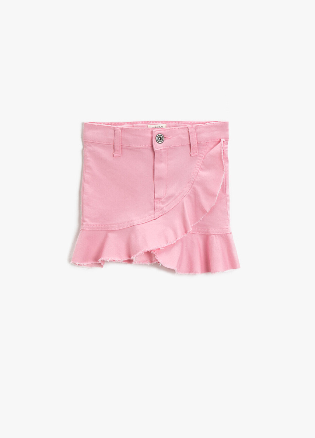 Розовая джинсовая юбка KOTON