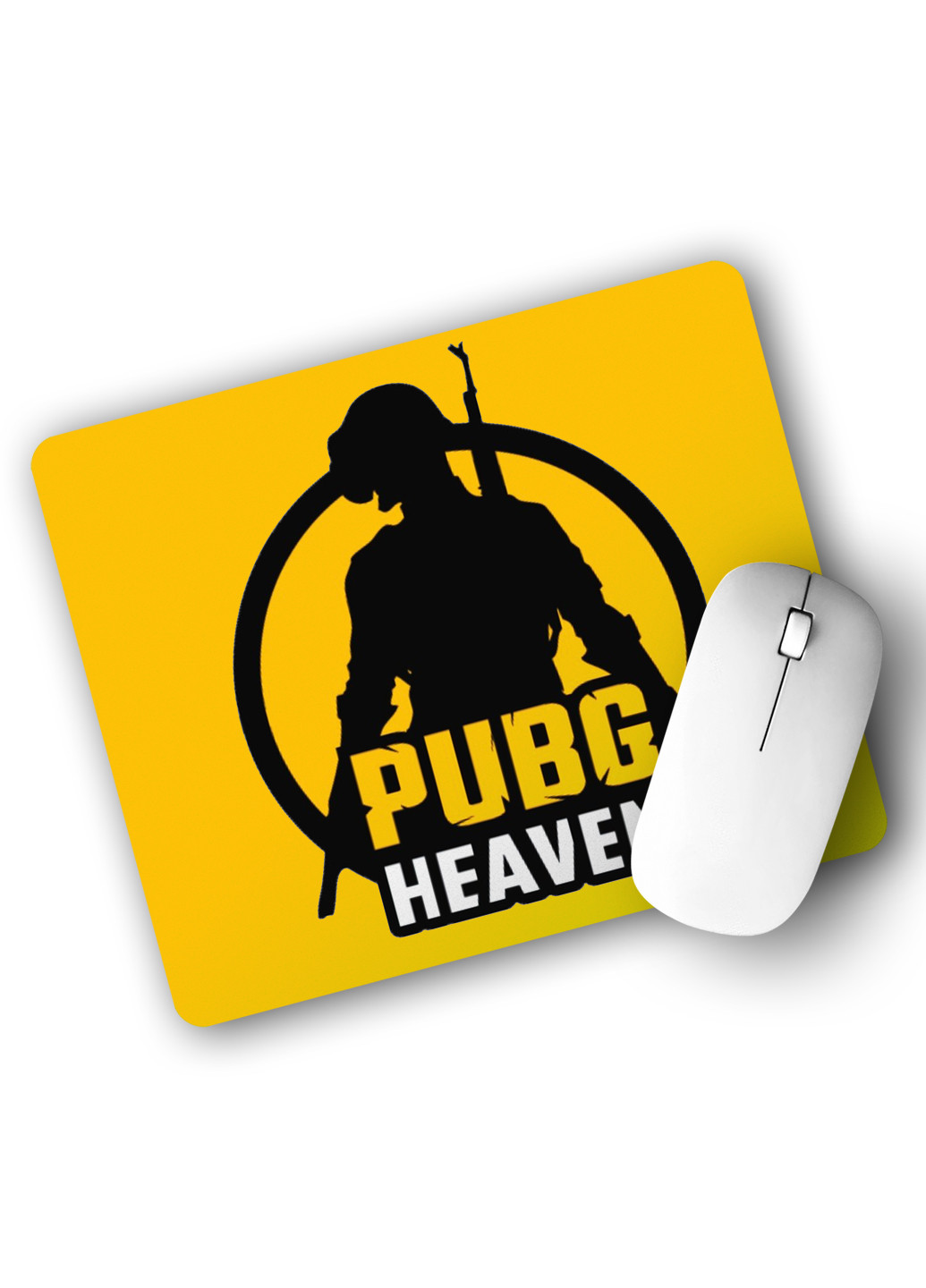 Килимок для мишки Пубг Пабг (Pubg) (25108-1185) 22х18 см MobiPrint (222995333)