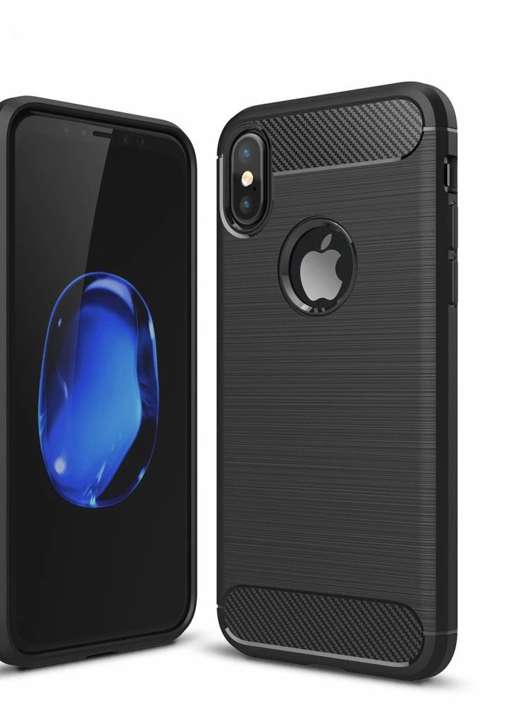 Чехол для мобильного телефона (смартфона) для Apple iPhone X Carbon Fiber (Black) Laudtec (LT-AIXB) BeCover (201492994)
