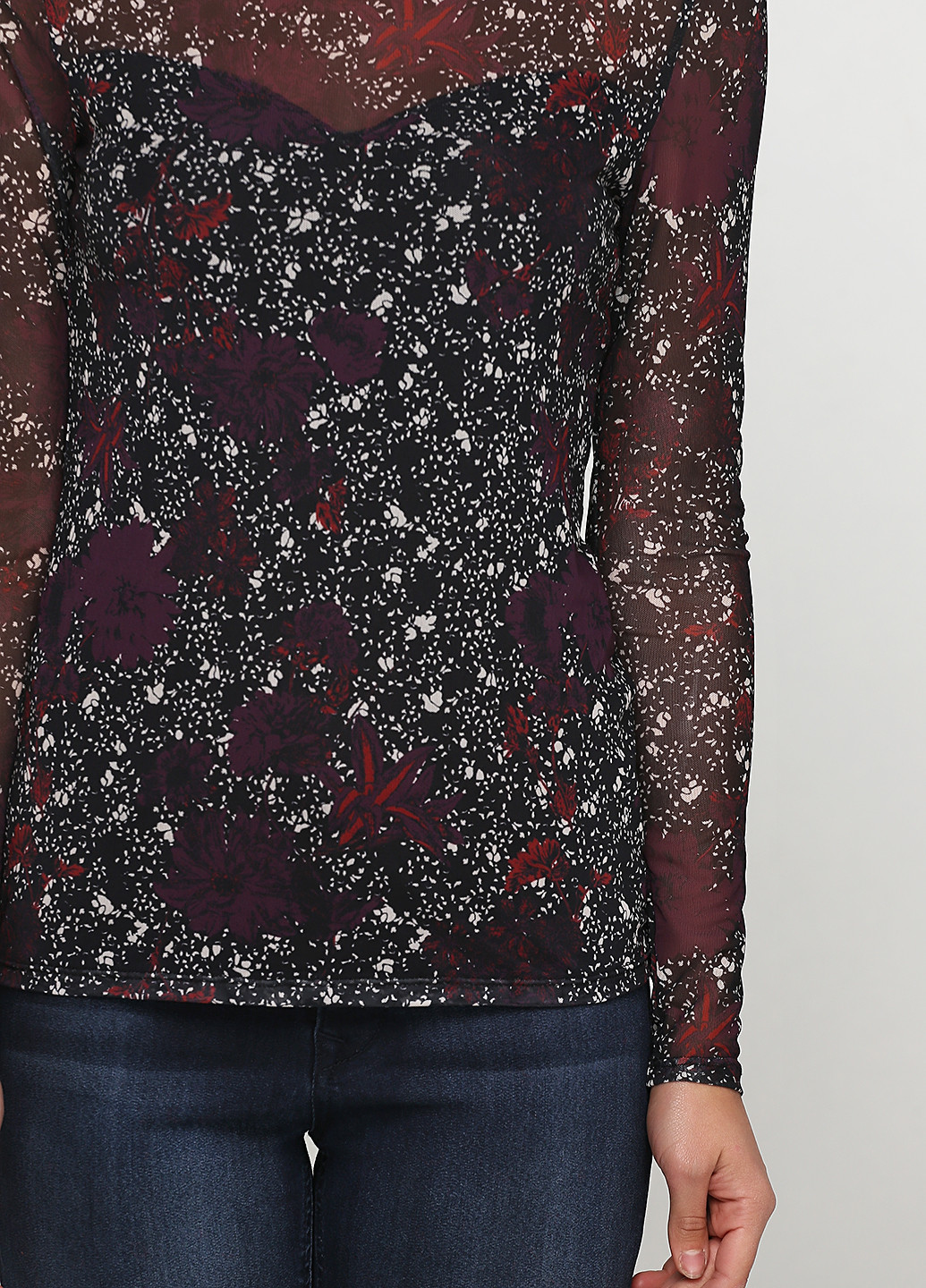 Чёрная блуза Desires