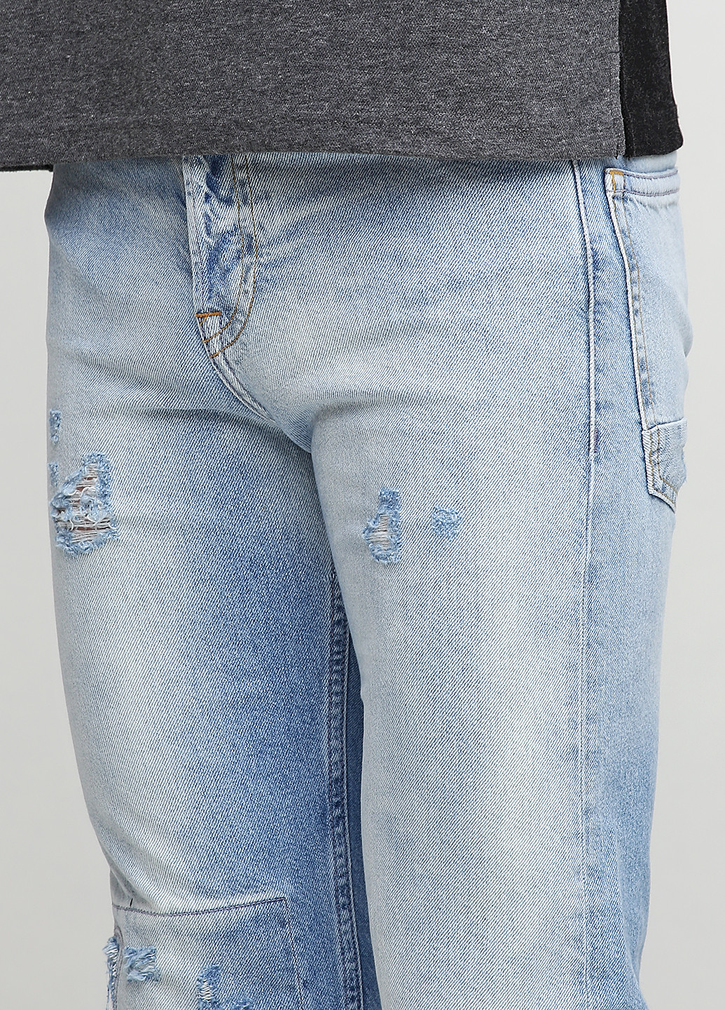 Джинси H&M прямі блакитні джинсові