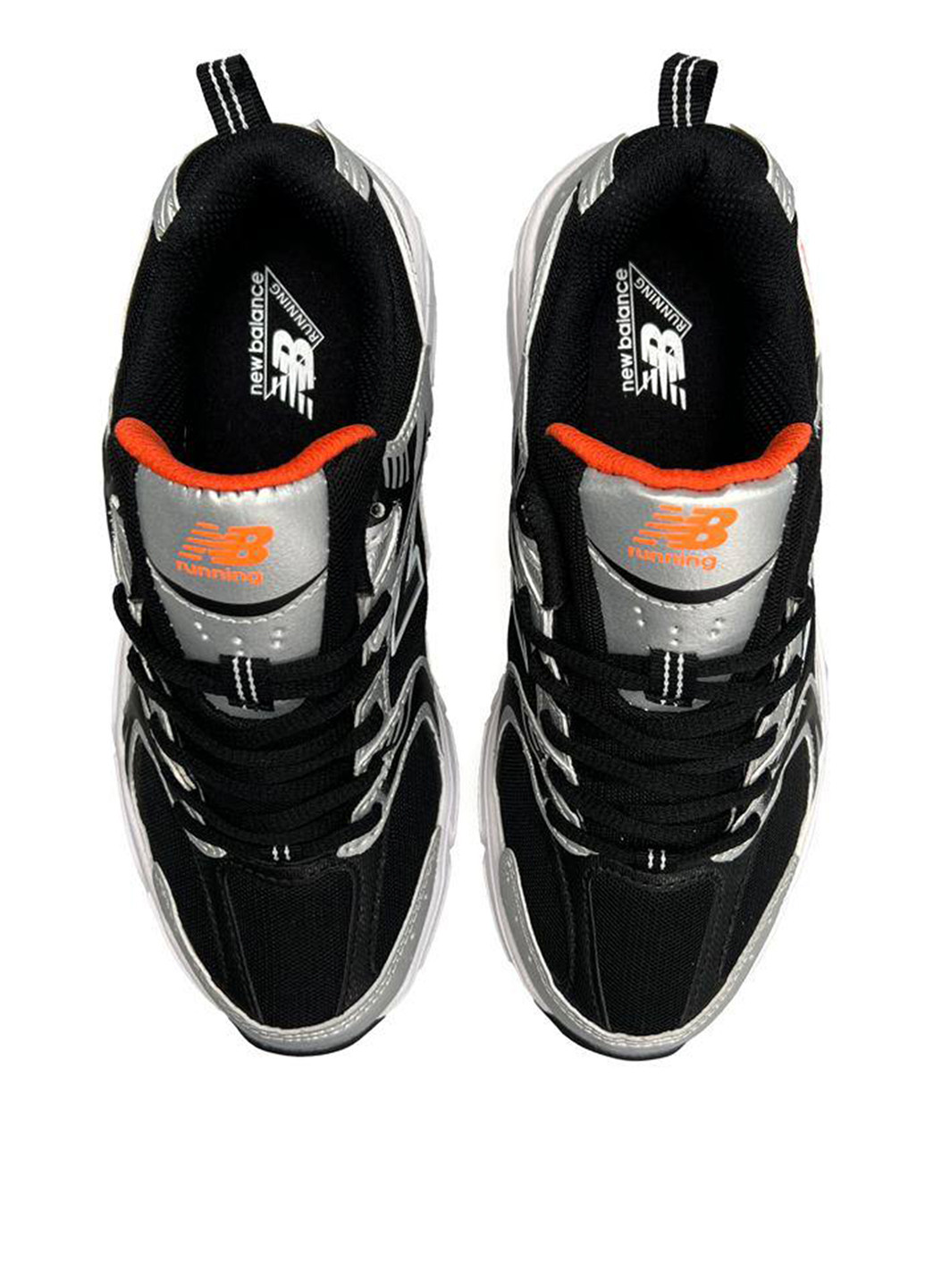 Комбіновані осінні кросівки New Balance 530 Black Orange Premium