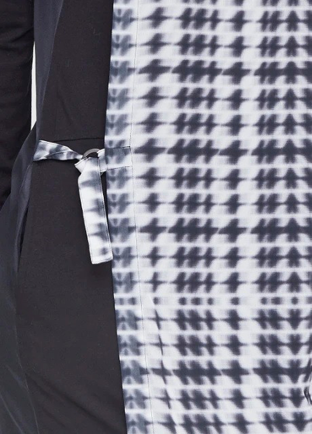 Комбинированное кэжуал платье футляр DKNY с абстрактным узором