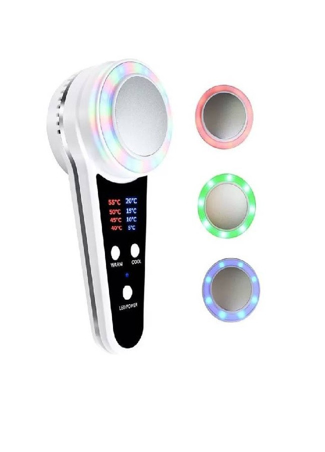 Прилад cold / hot 555 для холодотерапіі і теплотерапії від з LED-підсвіткою BuyBeauty (254084672)