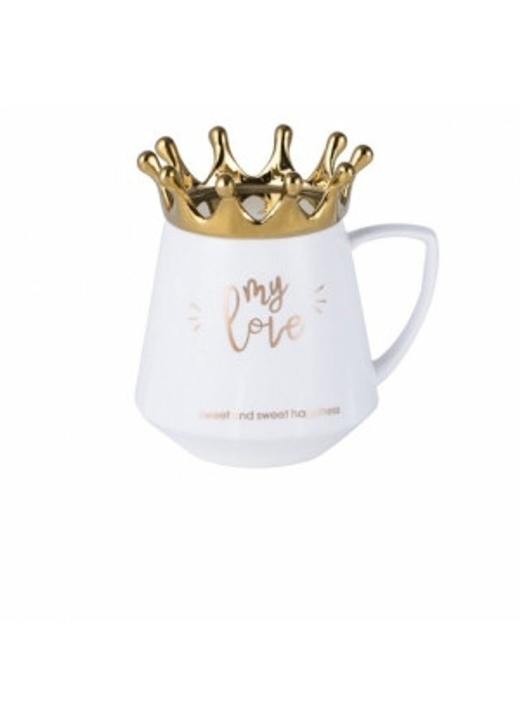 Кружка с крышкой My love 6819 350 мл Power (254416614)