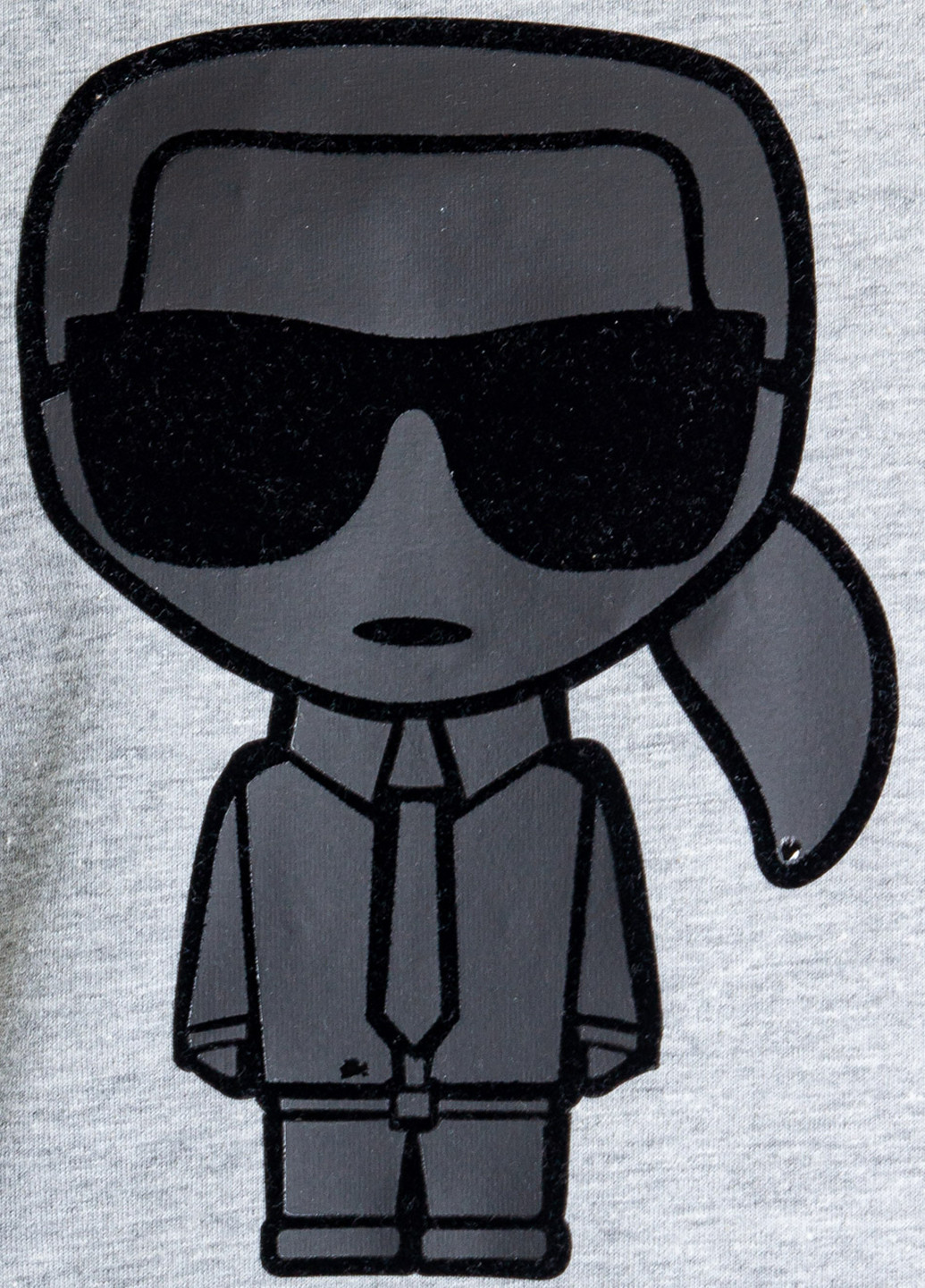 Сіра футболка Karl Lagerfeld