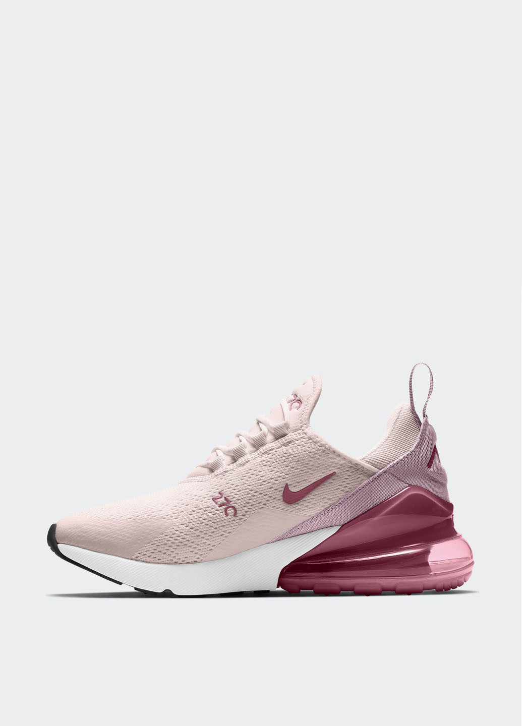 Світло-рожеві осінні кросівки Nike WMNS AIR MAX 270