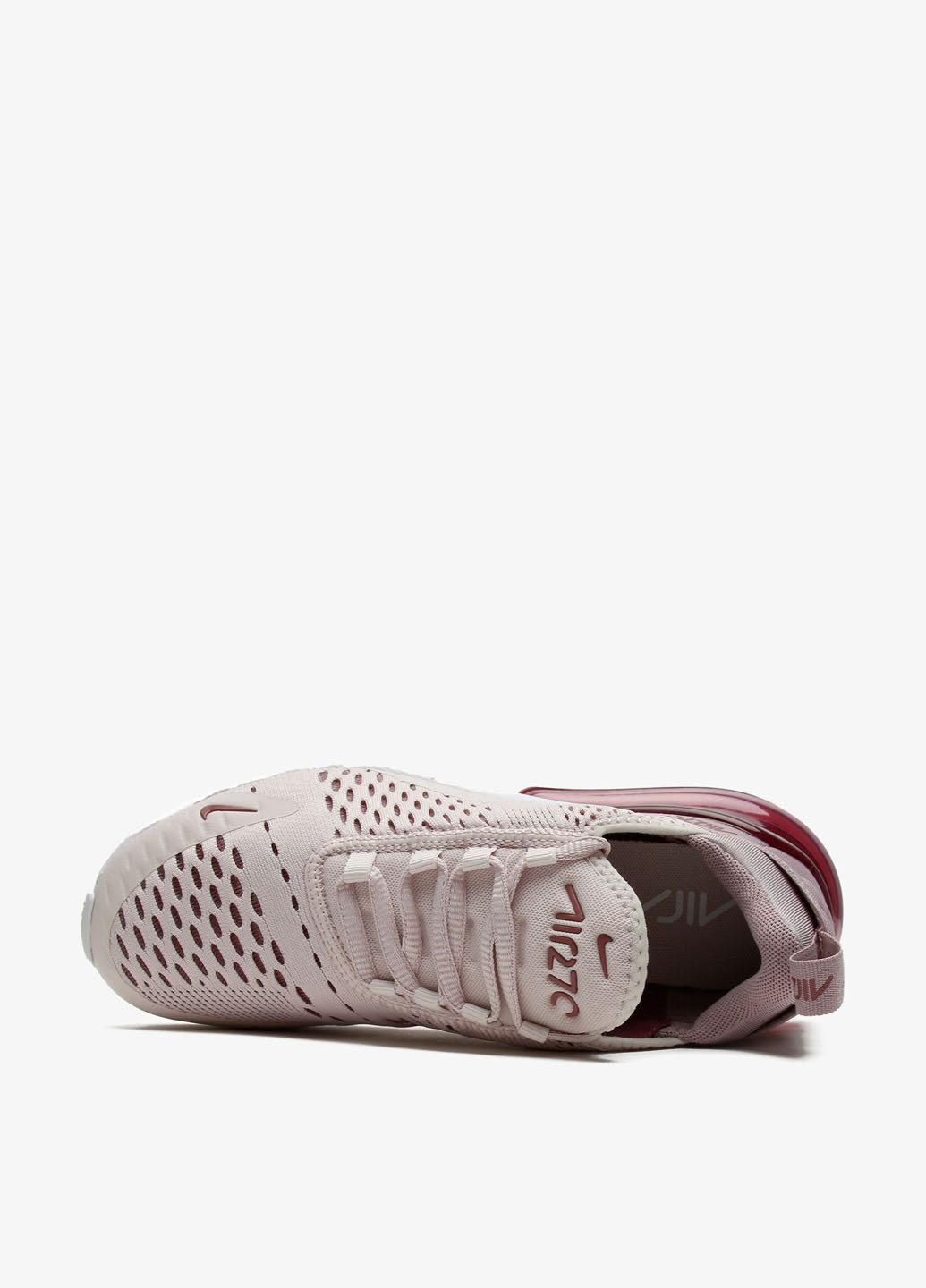 Світло-рожеві осінні кросівки Nike WMNS AIR MAX 270