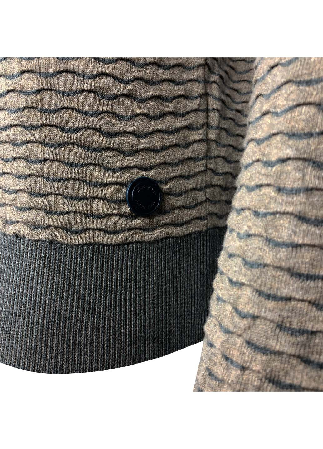 Коричневый демисезонный мужской свитер джемпер джемпер State of Art