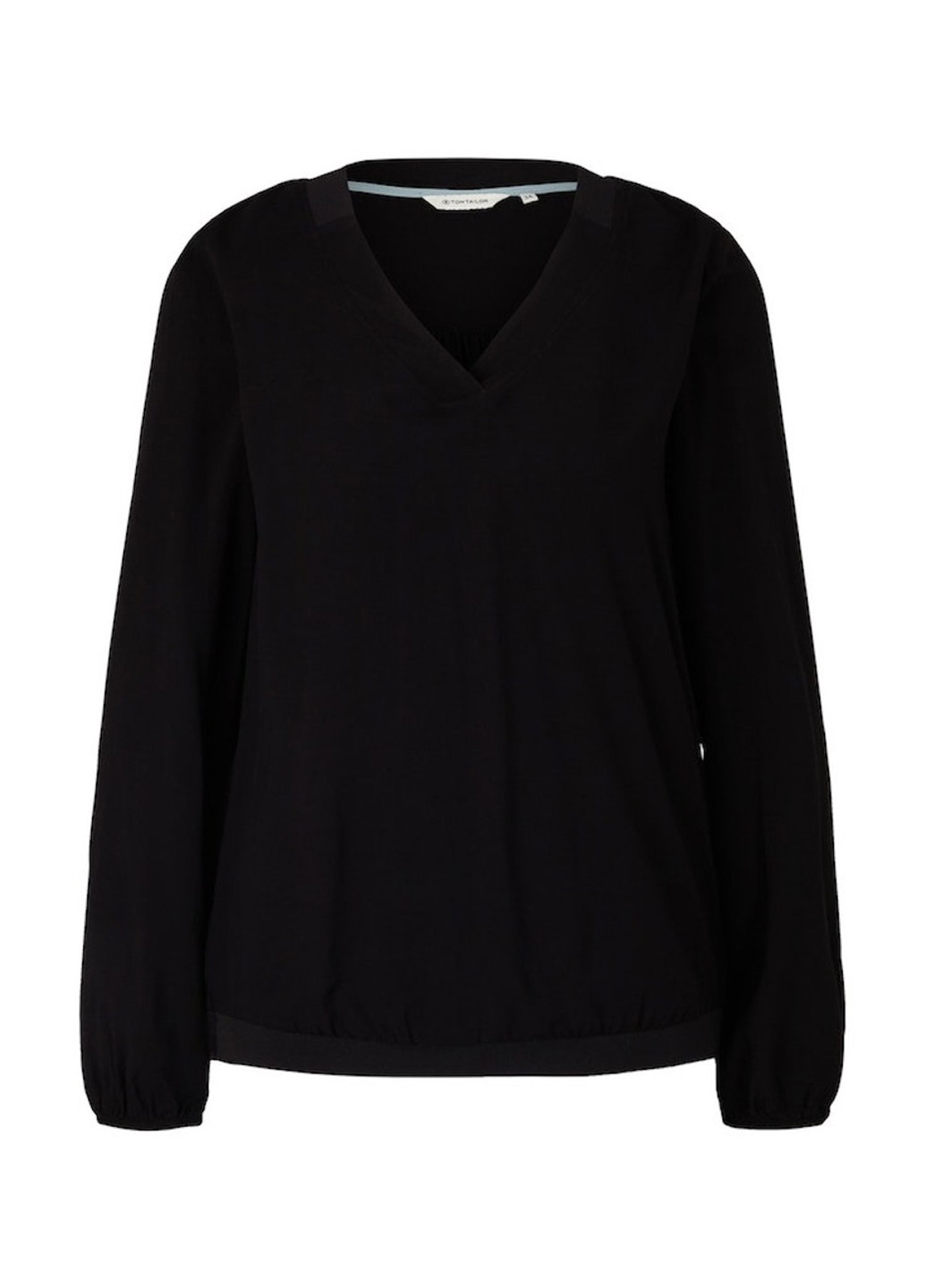 Чорна блуза Tom Tailor