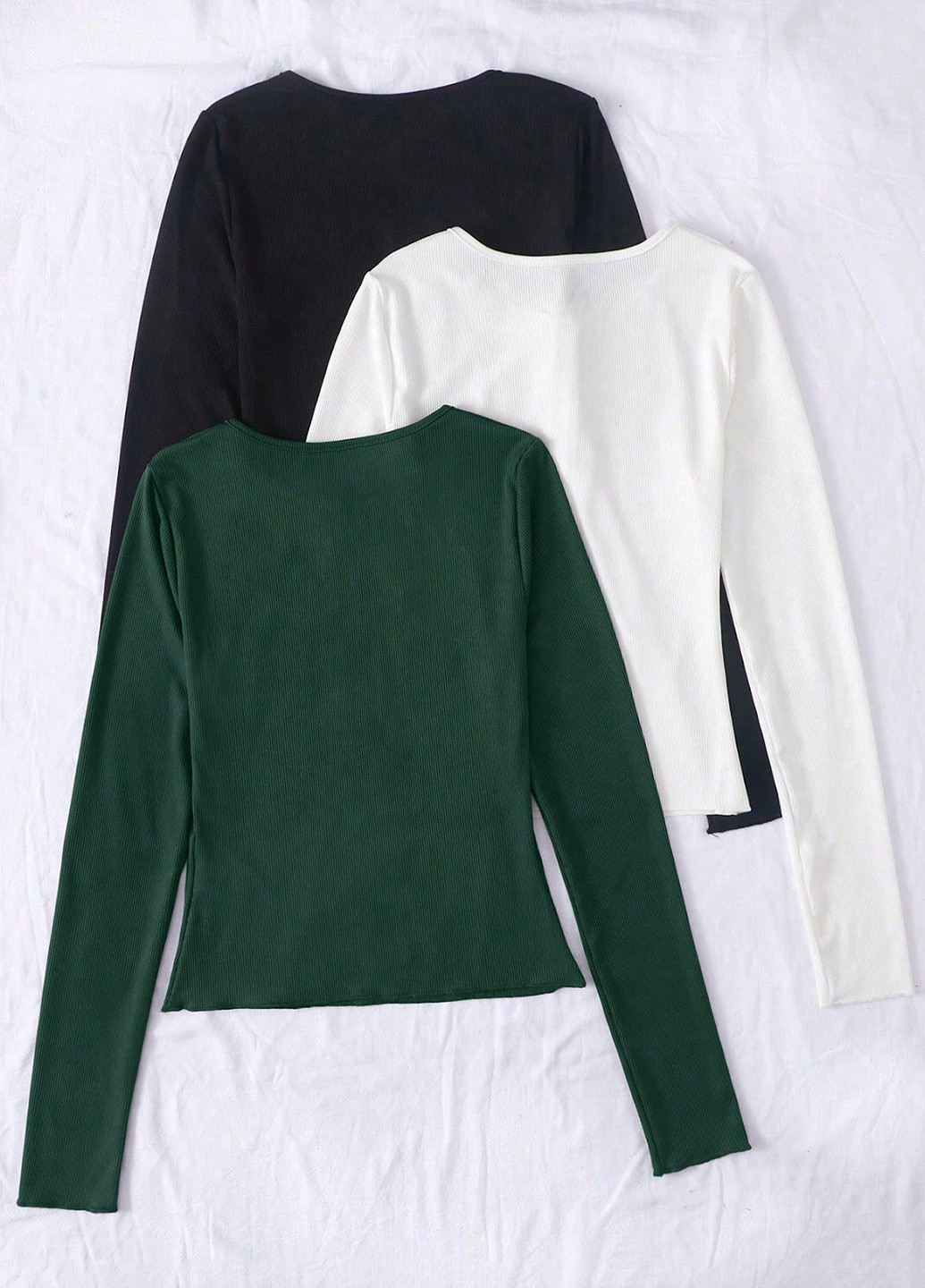 Лонгслів (3 шт.) SHEIN (324389828)