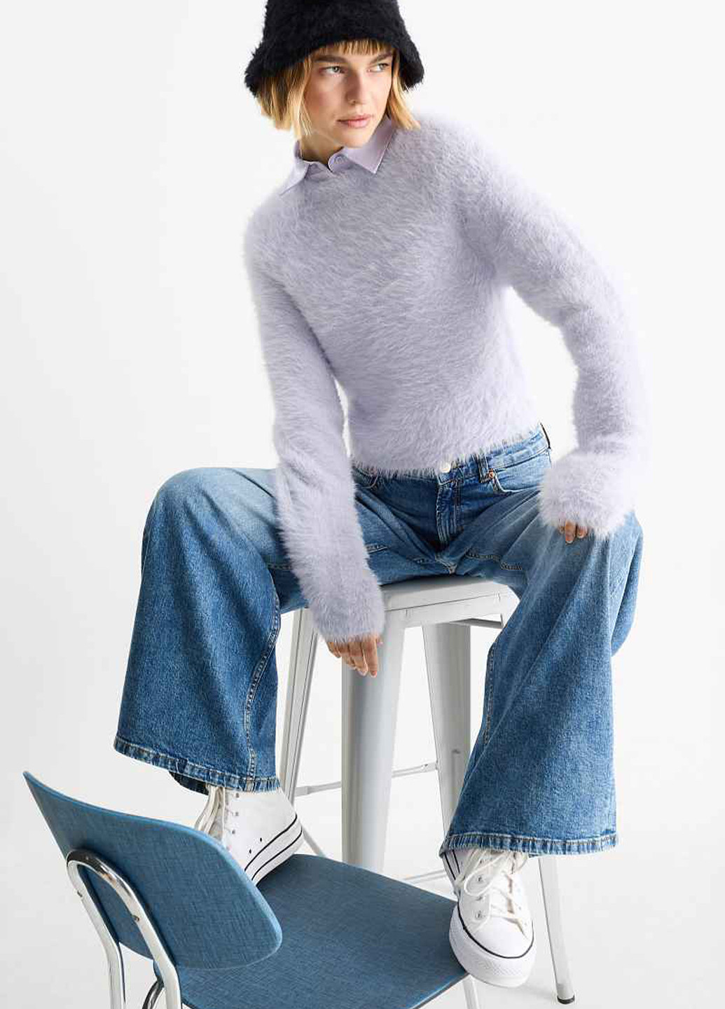 Бузковий демісезонний джемпер джемпер C&A