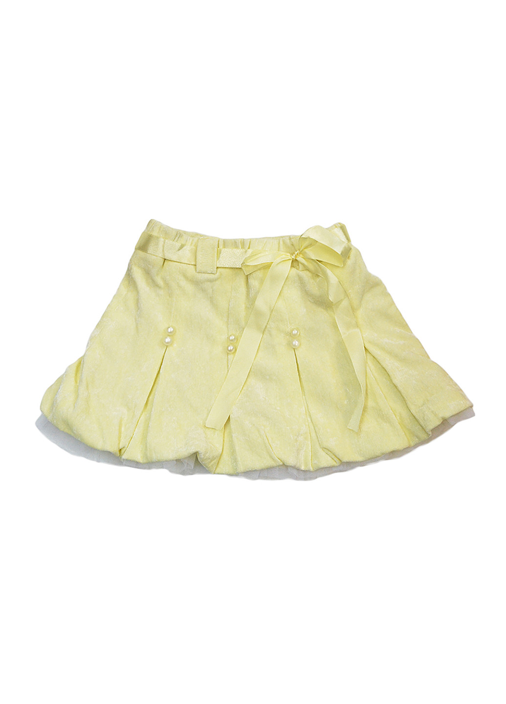 Лимонная кэжуал юбка Piccolo L