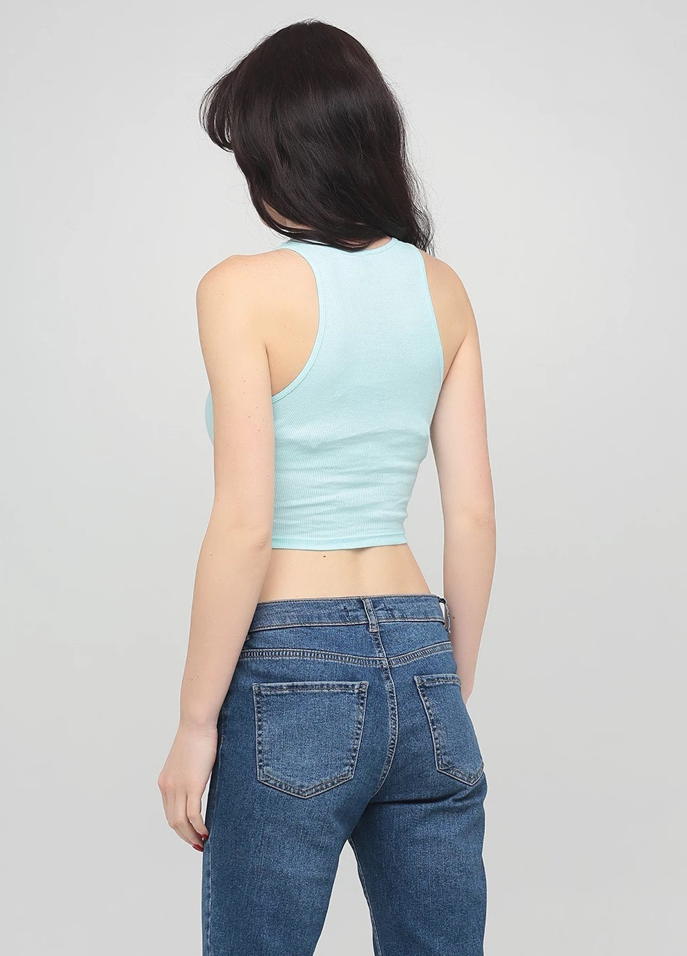 Топ однотонний кежуал Asos (253506481)