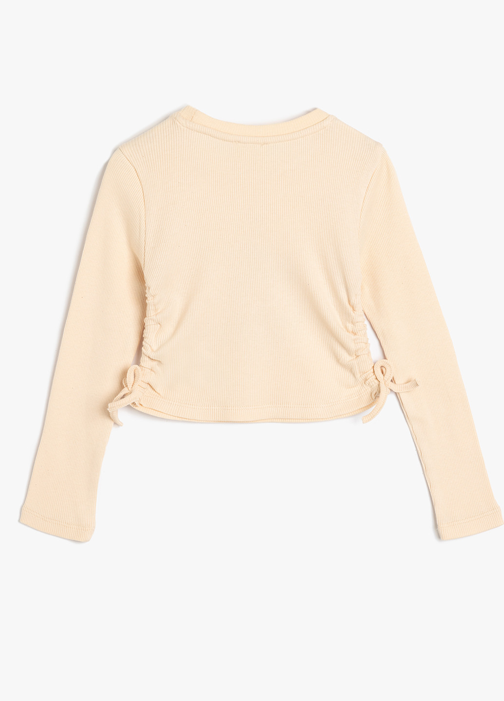 Бежевый демисезонный кэжуал лонгслив KOTON с рисунком