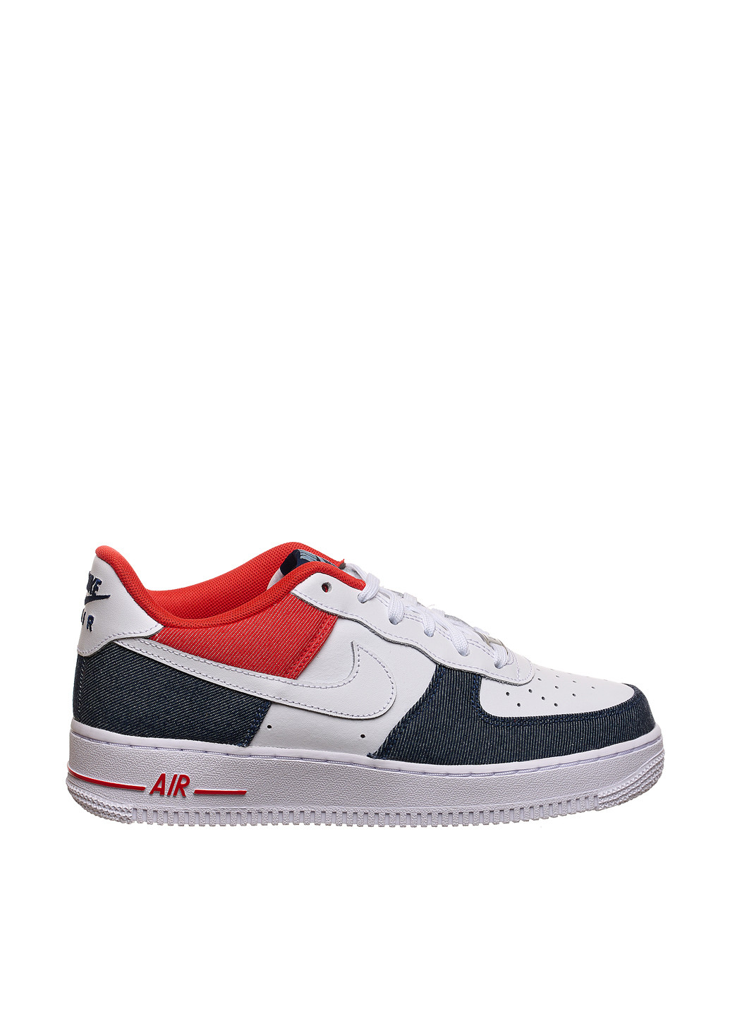 Кольорові кеди air force 1 low lv8 usa (gs) dj5180-100 Nike Air Force 1 Low LV8 USA (GS)