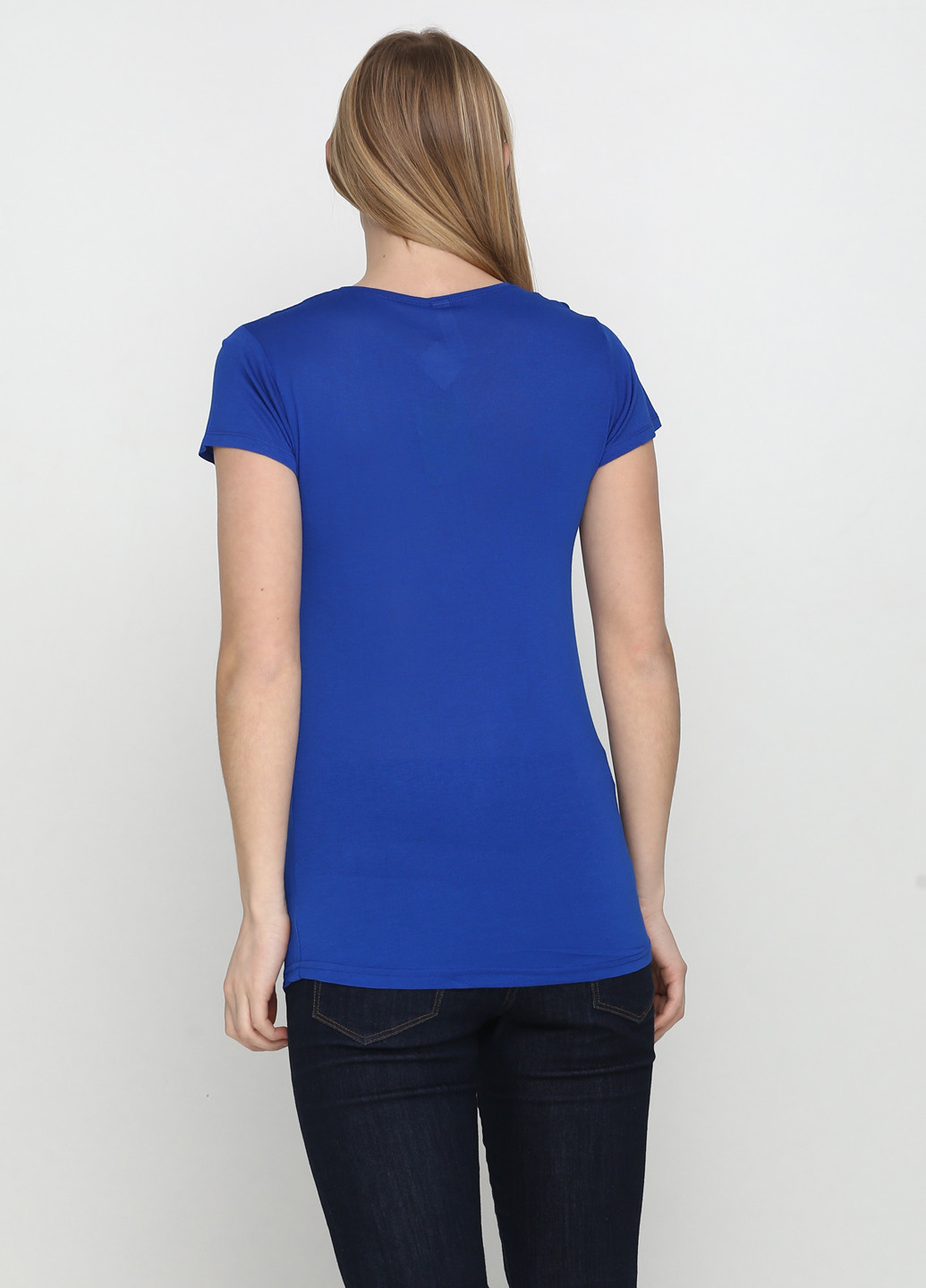 Синяя летняя футболка Keppa