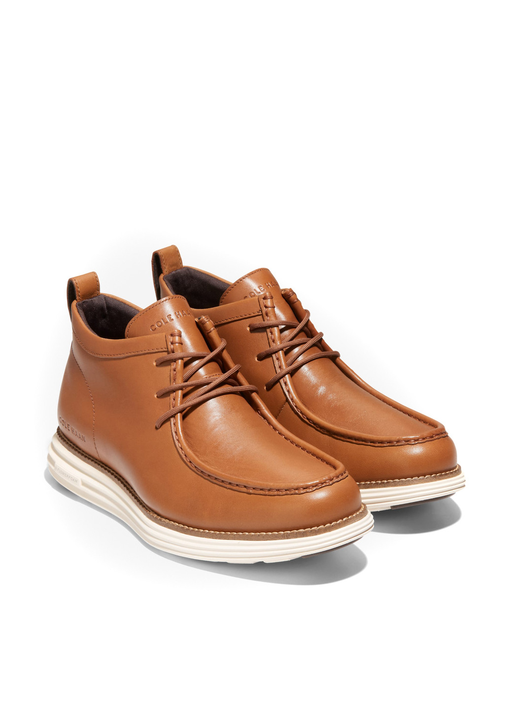 Светло-коричневые осенние ботинки Cole Haan