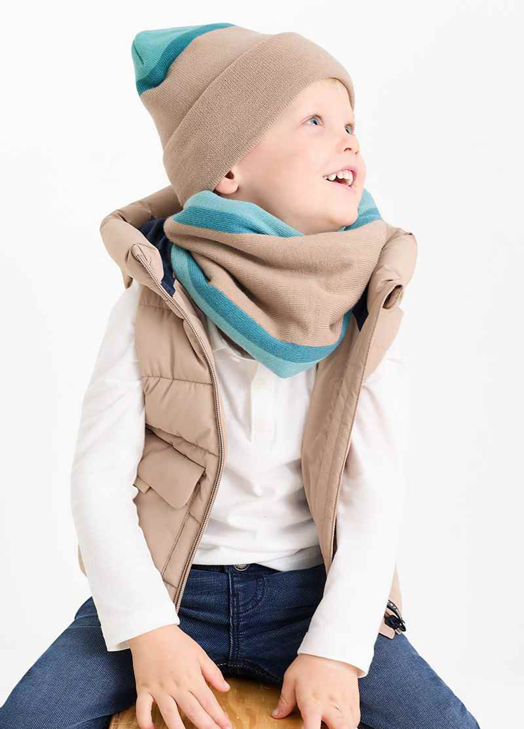 Комплект (шапка, шарф-снуд) C&A (369838973)