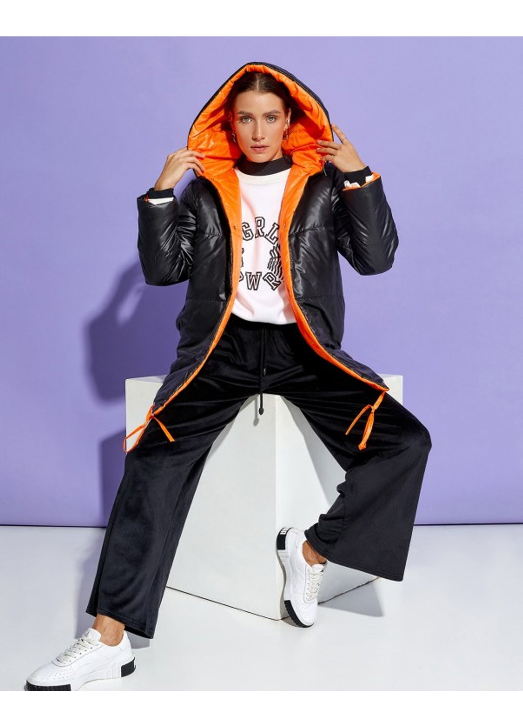 Комбинированная демисезонная куртка sa-31 l/xl черный/оранжевый ISSA PLUS