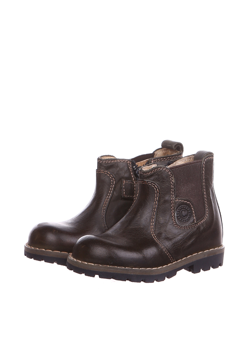 Темно-коричневые кэжуал осенние ботинки Compagnucci