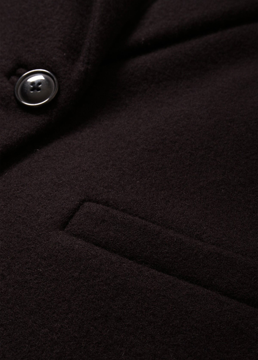 Чорне демісезонне Пальто однобортне C&A