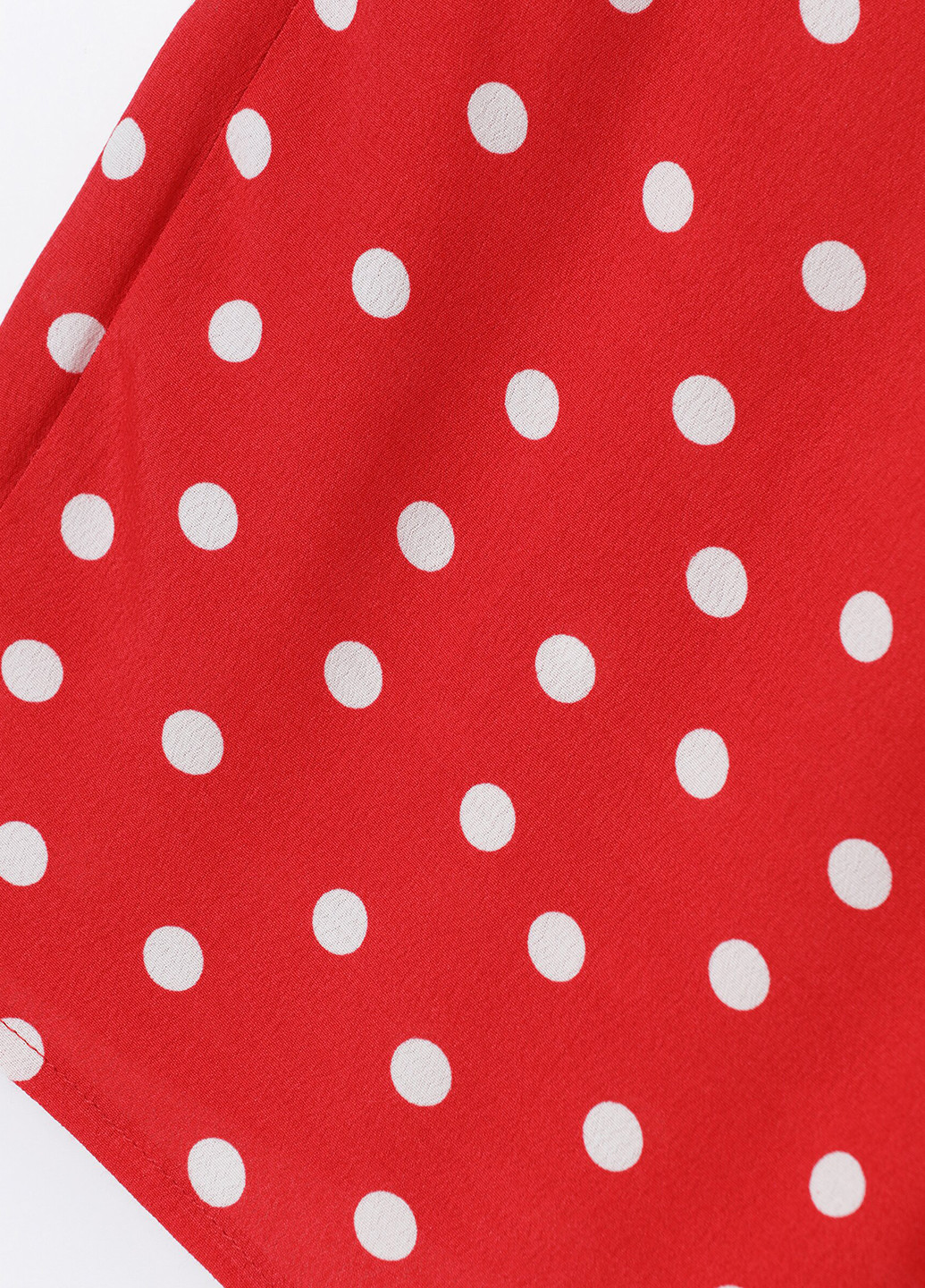 Красная кэжуал в горошек юбка Lefties а-силуэта (трапеция)