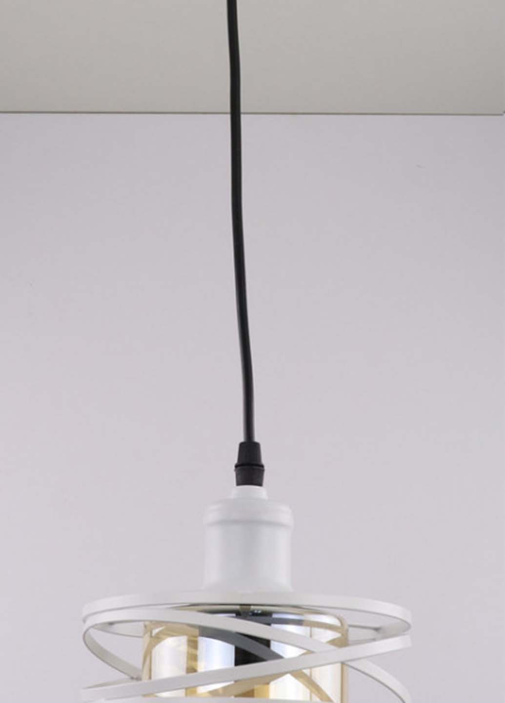 Люстра потолочная подвесная в стиле LOFT (лофт) 12333/1-wh Белый 35х16х16 см. Handmade (234537543)