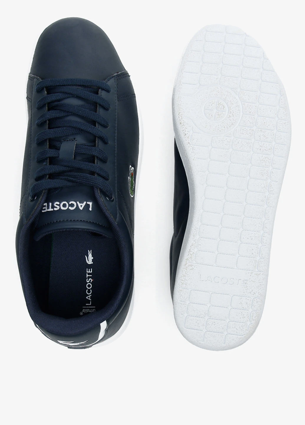 Темно-синие кеды Lacoste Carnaby Evo