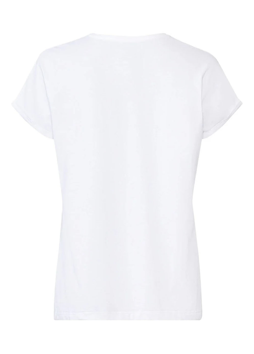 Белая летняя футболка Esmara