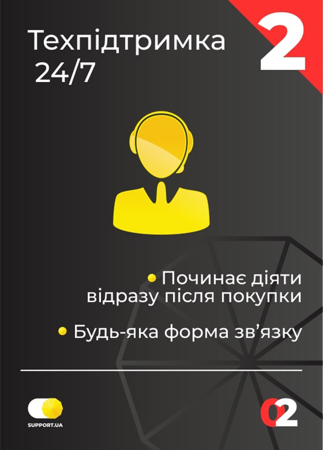 +1 год гарантии (1001-2000), Электронный сертификат от Support.ua