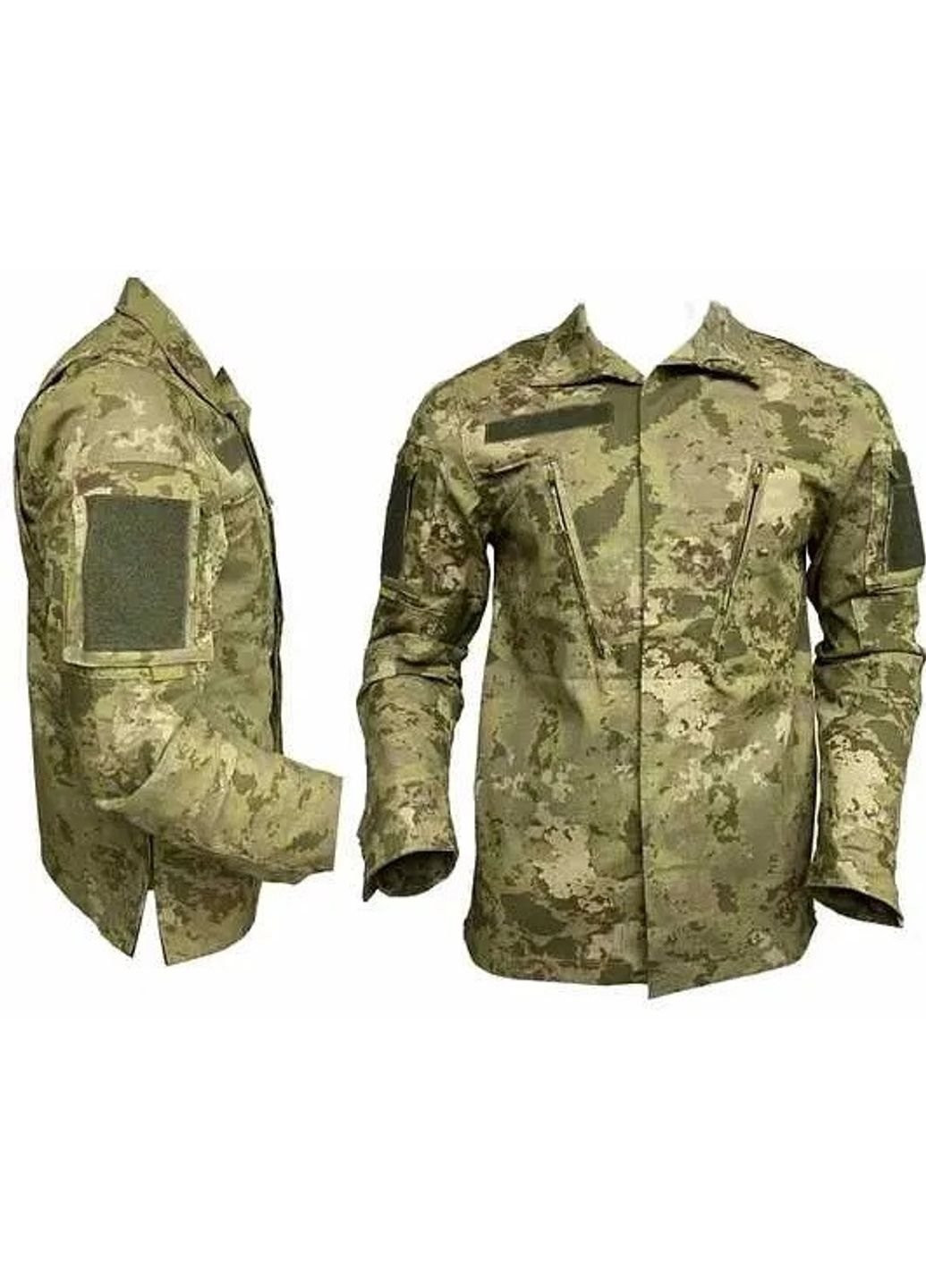 Оливковый (хаки) демисезонный мужской армейский костюм мультикам для всу (зсу) tactical тактическая форма турция xxl 6545 No Brand